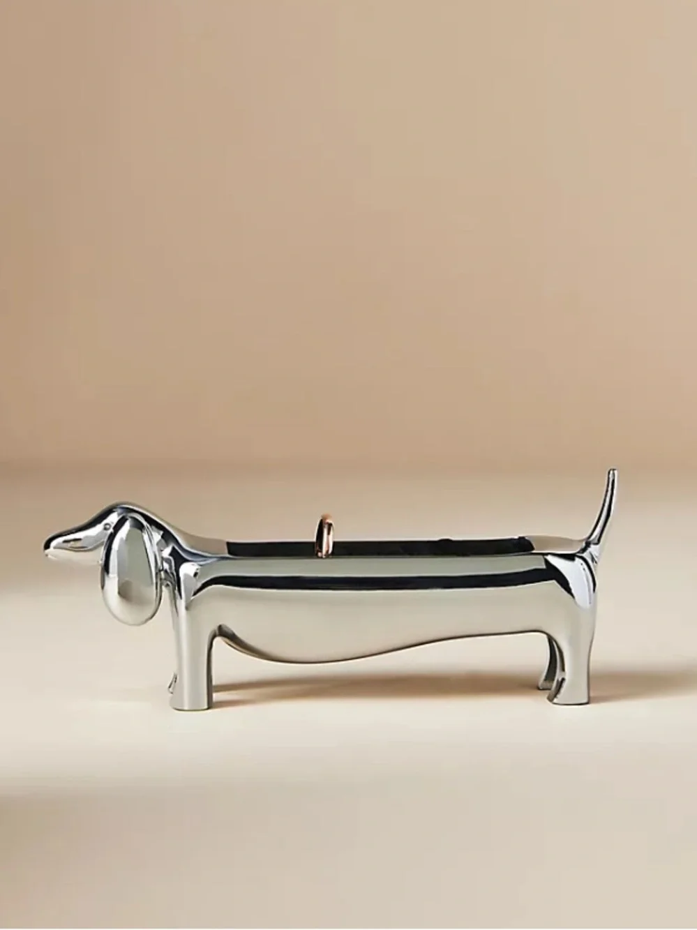 Umbra Dachsie Ring Holder - Silver/Chrome